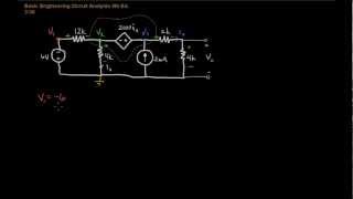 Nodal Analysis problem 339 [upl. by Mohamed]