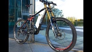 Haibike xDuro PRO mit FOX 40 Doppelbrückengabel erste Ausfahrt [upl. by Neehsuan207]