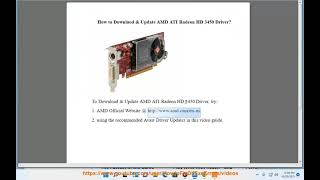 Download amp Update AMD ATI Radeon HD 3450 Driver for Windows 87VistaXP 2023 Updated [upl. by Syla]