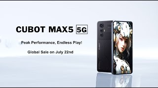 Experience NextLevel Gaming with Cubot MAX 5 5G – Launching Soon [upl. by Acassej599]