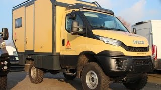 Nice Campers 4x4 Globetrotter Iveco daily 4x4 [upl. by Liek]