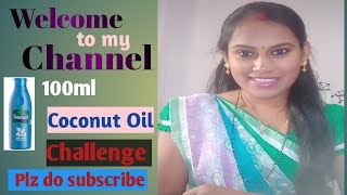 100ml Hair OIL Challenge  Heavy Hair Oiling challenge 👍 [upl. by Haimes]