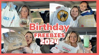 BIRTHDAY FREEBIES 2024 [upl. by Erminie571]