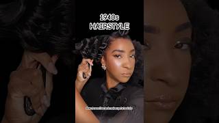 1940s HAIRSTYLE TUTORIAL 😍 [upl. by Davida]