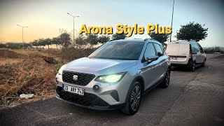 Seat Arona 10 Eco TSI Style Plus Manuel İnceleme Test Sürüşü  2023 [upl. by Nayllij]