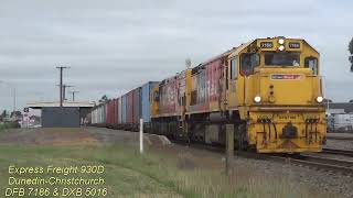 Trains Around Rolleston From November Part 3 [upl. by Domenech850]