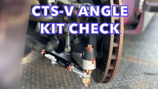 StanceCo Angle Kit Checkup After Our Test Day CTSV Drift Car [upl. by Thorman64]