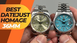 Best Datejust Homage 36mm San Martin amp Rmalti Review [upl. by Asenab]