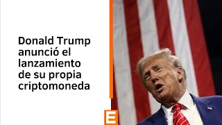 Adam Dubove sobre la criptomoneda de Trump  Canal E [upl. by Enisamoht573]