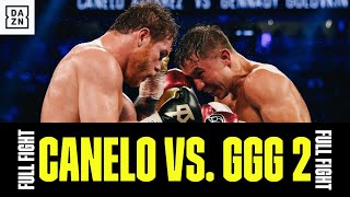 FULL FIGHT  Canelo Alvarez vs Gennadiy GGG Golovkin 2 [upl. by Nydia161]