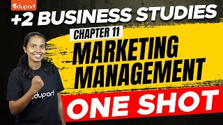 Plus Two Business Studies  Marketing Management  Eduport Plus Two Commerce [upl. by Naujtna]