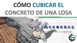 🚧CUBICAR CONCRETO PARA LOSAS Planilla versión 20🌐📈 [upl. by Manouch]