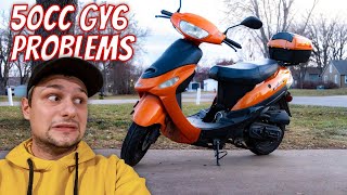 50cc GY6 Scooter Problems You Would Never Guess This [upl. by Atinyl111]