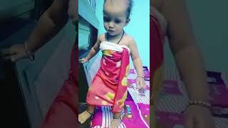 baby Naha kar aayi cutebaby cute monckey music [upl. by Nwahsyar421]