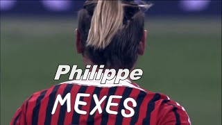 4 SPECTACULAR goals by CENTRAL DEFENDER Philippe Mexes [upl. by Atteragram787]