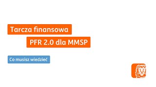 Tarcza finansowa PFR 20 dla MMSP  Webinar ING [upl. by Malachy]