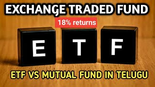 ETF IN TELUGU MUTUAL FUNDS VS ETF IN TELUGU 2019 [upl. by Ambrose]