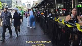 COMICCON SAN DIEGO CALIFORNIA 2024 [upl. by Amlus]