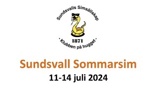 Sundsvall Sommarsim 2024  Pass 4 [upl. by Randy]