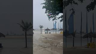 Rainy Afternoon at Bluewater Maribago 🏝️ Cebu Resorts 🇵🇭 [upl. by Aksoyn]