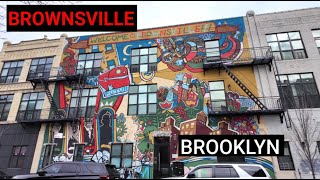 Exploring Brooklyn  Walking Brownsville  Brooklyn NYC [upl. by Burkitt]