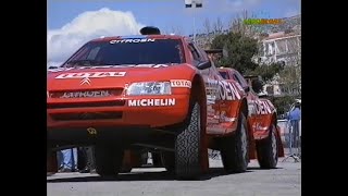 1994 Tunisia Rally Raid  Prologue  Citroen ZX  Schlesser Buggy  Eurosport [upl. by Bottali]