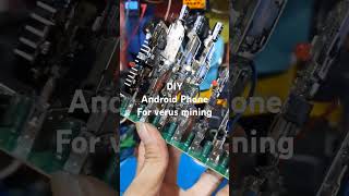 Diy phone for verus mining verus verusminer mining minerbitcoin bitcoinminer ccminer termux [upl. by Pirali]