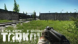 Railroad To Tarkov Exfil Customs  Escape From Tarkov [upl. by Carlynn7]