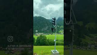 zweisimmen gstaad travel schweiz switzerland swiss 2024 beautiful nature video viral fyp [upl. by Richey769]