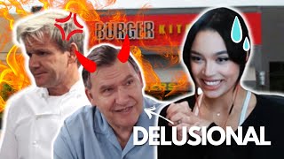 Dana Reacts To Kitchen Nightmares quotGORDON RAMSAY Visits BURGER KITCHENquot Part 2 [upl. by Rollo295]