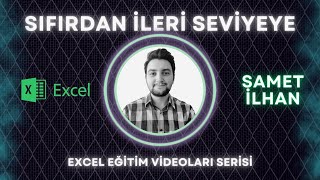 1  Sıfırdan İleri Seviyeye Excel Eğitim Serisi  Excelde Temel Bilgiler [upl. by Orbadiah]