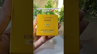 Lakme sun expert spf 40 P ultra matte Compact ♥️✨️shorts youtubeshorts riview tranding [upl. by Seigel467]