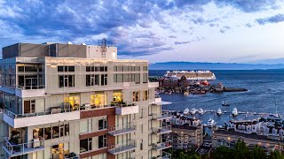 Luxury Sub Penthouse in victoriabc realestatevideo 60 Saghalie Road [upl. by Treblah]