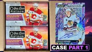 3000 CASE  202324 OPeeChee Platinum Hockey Hobby 8 Box Case Part 1 [upl. by Elokkin266]