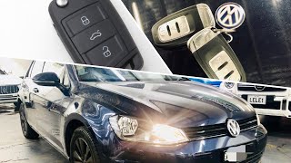 VW Golf Retrofitted Keyless Entry Push Start Button [upl. by Abshier]