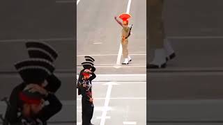 Aggressive Gestures Full Guards Parade Attari Border Wagah Border Ceremony Timeviral [upl. by Fabian297]