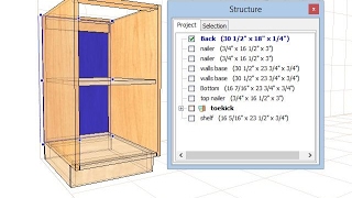 Making Custom Cabinets in Pro100 Design Software [upl. by Janene720]