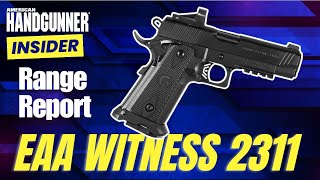 Range Report EAA Witness 2311 9mm Pistol [upl. by Sonnie]