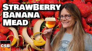 Why Cant We MAKE a HYDROMEL Strawbery Banana Mead Recipe [upl. by Asilanom]