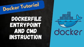 41 ENTRYPOINT vs CMD in Docker Whats the Difference  docker [upl. by Doreen]