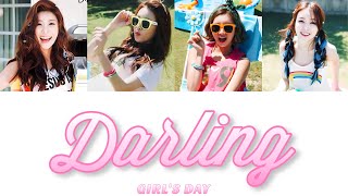 Girls day  Darling カナルビ 日本語訳パート分けダーリンガールズデイ日本語字幕달링 [upl. by Herald951]