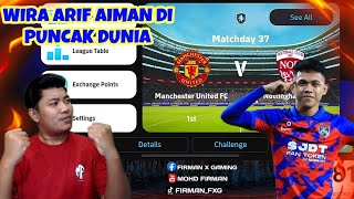 SAKIT ARIF AIMAN IMPORT BARU MU TERUS JUARA NAMUN EFOOTBALL 2024 MOBILE [upl. by Ifill264]