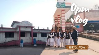 school 🏫 trip vlog government High secondary school amlai no 3 opm opmpapermill [upl. by Clauddetta]