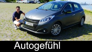 2016 Peugeot 208 Facelift FULL REVIEW test driven Allure Blue HDi 100 [upl. by Peckham74]