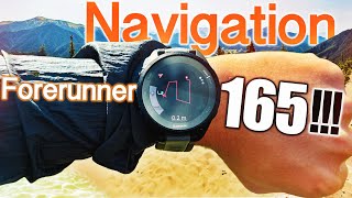 Garmin Forerunner 165  Maps Navigation and GPX Routes 🔥 [upl. by Vanessa]