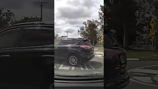 Crestmead Queensland Dumbarse driver doesnt look or stop at the stops sign 554WQU [upl. by Maller]