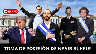 EN VIVO LA TOMA DE POSESIÓN DE NAYIB BUKELE [upl. by Yrgoerg]