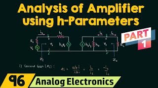 Analysis of Transistor Amplifier Using hParameters Part 1 [upl. by Rhoades]