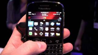 BlackBerry Bold 9900 HandsOn [upl. by Vannie]