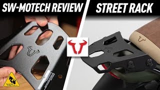 NEW SWMOTECH Street Rack Luggage Rack Review  TwistedThrottlecom [upl. by Marozas]